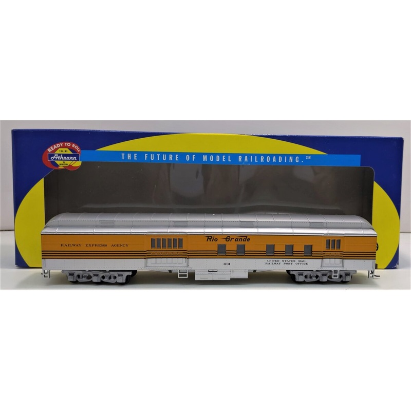 Athearn 7841 HO D&RGW Heavyweight Passenger RPO #631 NIB