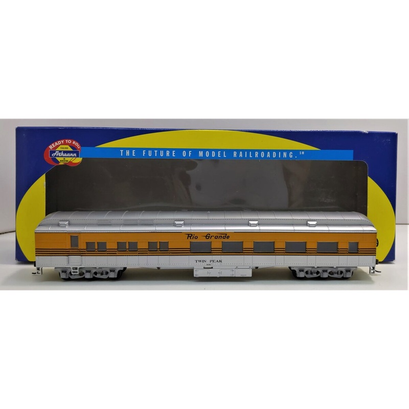 Athearn 7843 HO Denver & Rio Grande Western Twin Peak Heavyweight Diner #806 NIB