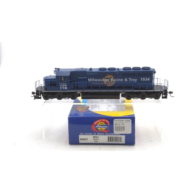 Athearn 99057 HO Scale Milwaukee Racine & Troy  SD40-2 Diesel Locomotive #1934 LN/Box