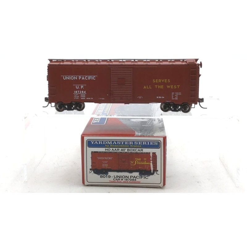Branchline Trains 8019 HO Scale Union Pacific AAR 40′ Boxcar #187284 LN/Box