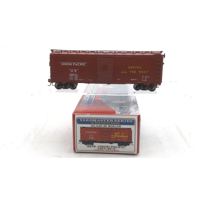 Branchline Trains 8019 HO Scale Union Pacific AAR 40′ Boxcar #188172 EX/Box