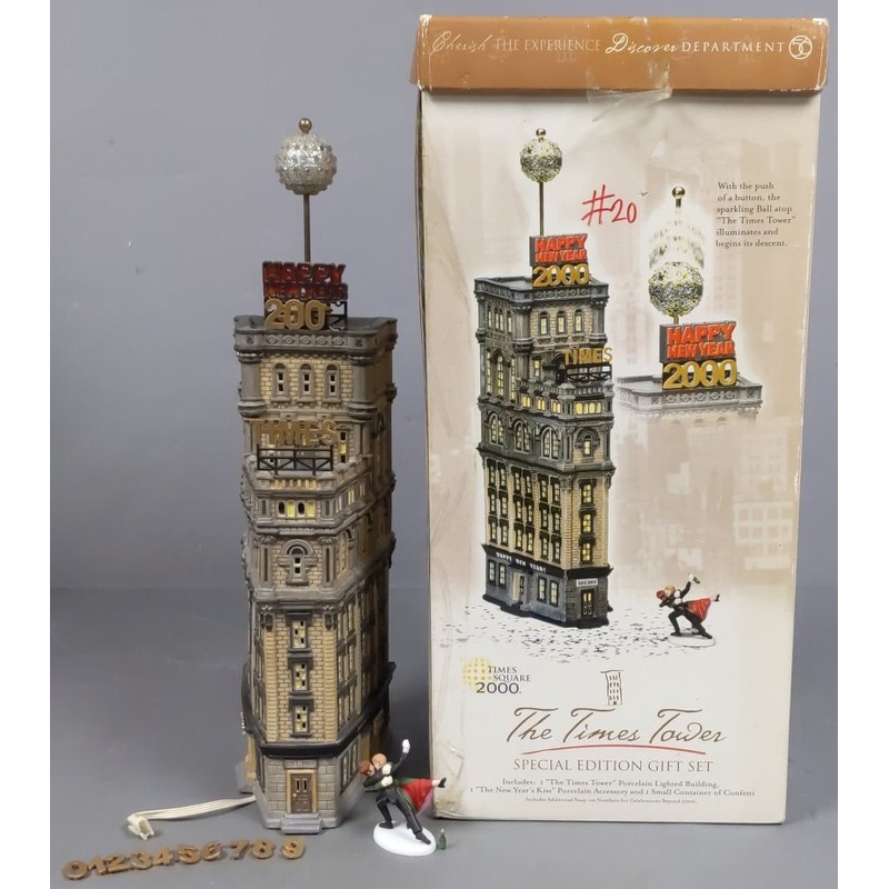 Department 56 55510 The Times Tower Special Edition LN/Box