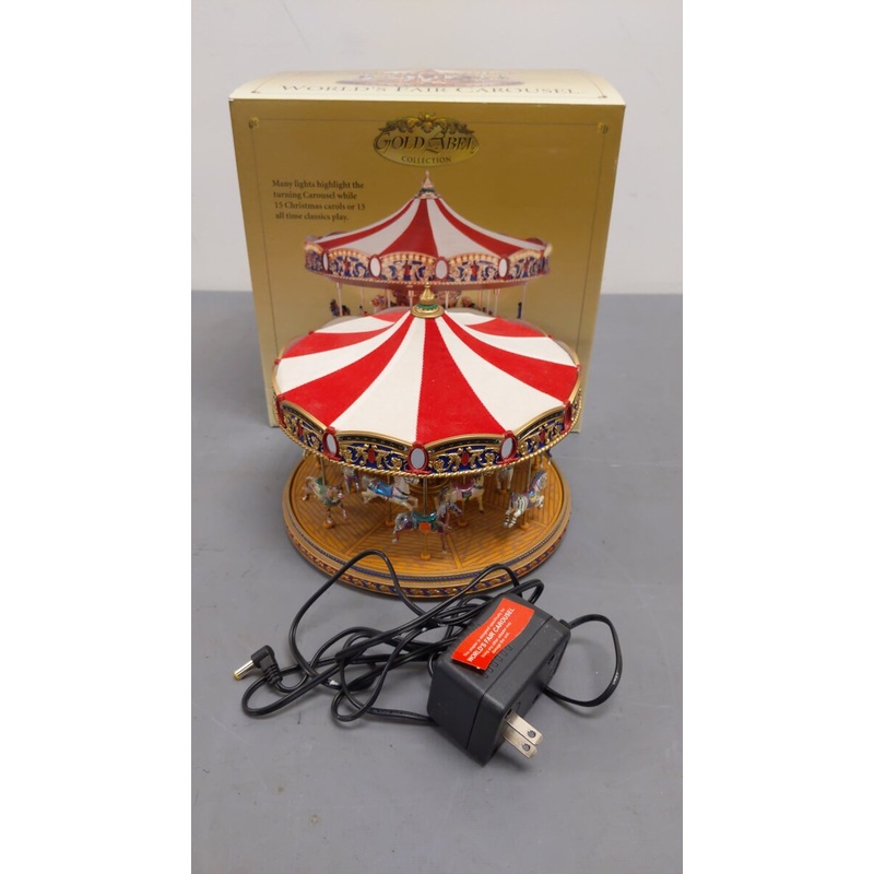 Gold Label Worlds Fair Carousel EX/Box