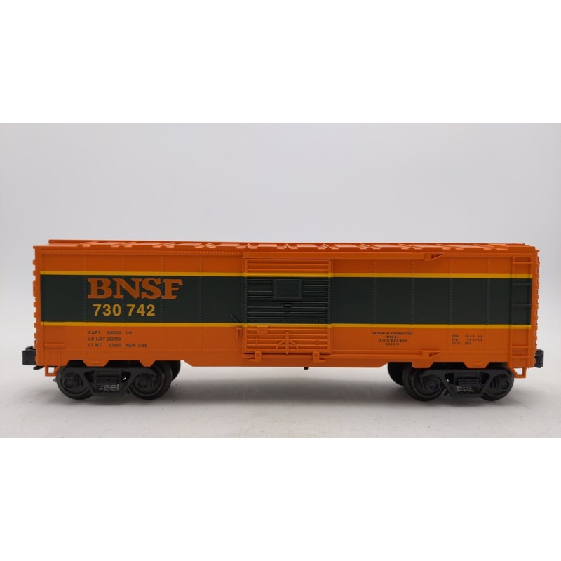 Industrial Rail 1007 O Gauge Burlington Northern & Santa Fe Boxcar #730742 EX