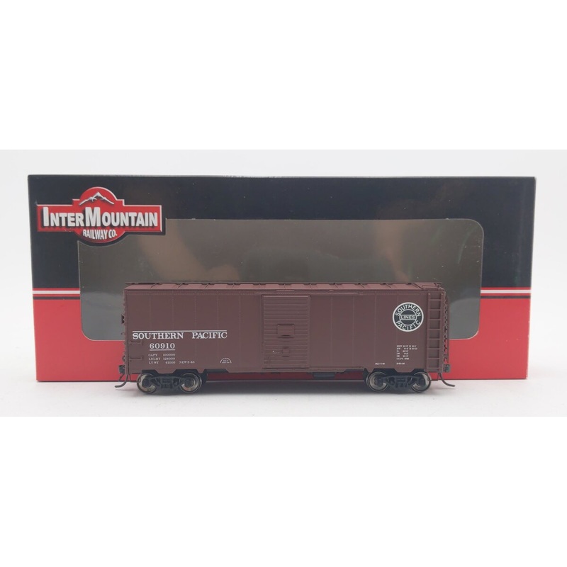 InterMountain 46013-40 HO Scale Southern Pacific 12 Panel Boxcar #60910 LN/Box