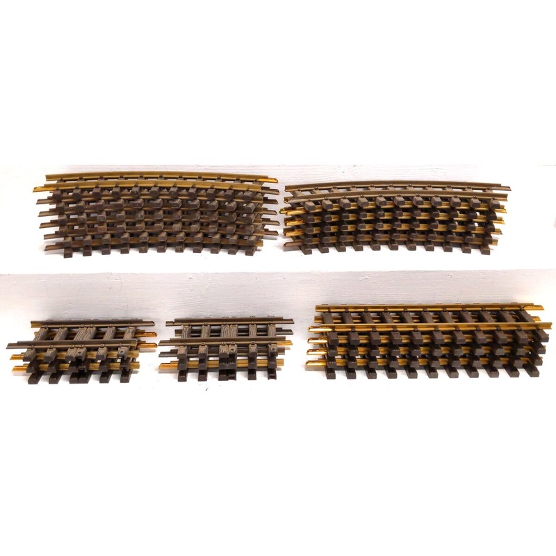 LGB G Scale Assorted Straight & Curved Track Sections [21] VG