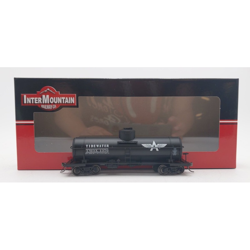 InterMountain 46221-05 HO Scale Tidewater Oil 10,000 Gallon Tank Car #1376 LN/Box