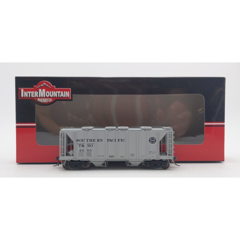 InterMountain 48684-02 HO Scale T&NO 2-Bay Covered Hopper Car #4088 LN/Box