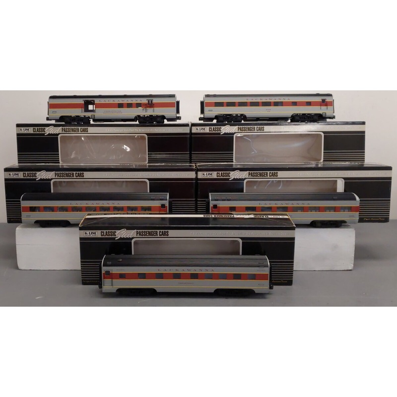 K-Line 4638A DL&W  Phoebe Snow 5 Piece Set [5] EX/Box