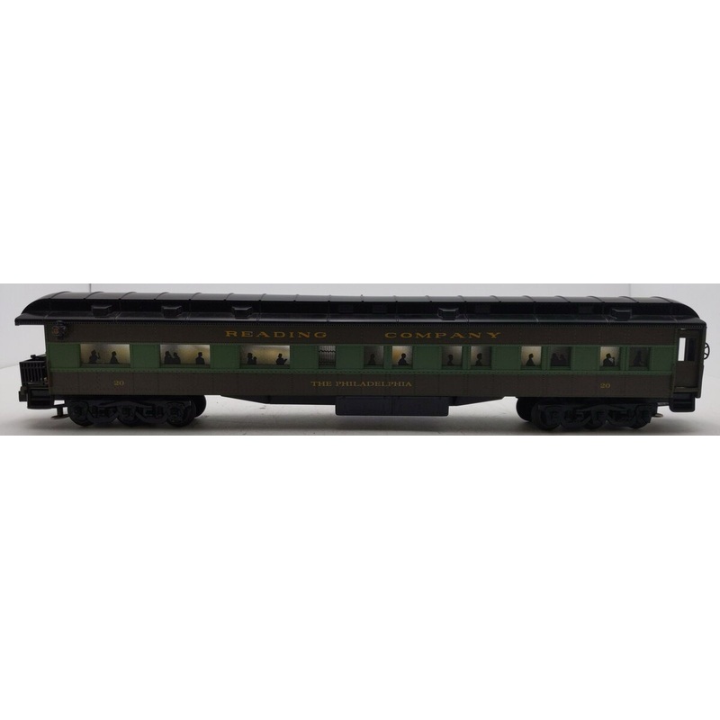 K-Line K0020 O Reading Company  The Philadelphia Heavyweight Observation Car #20 EX