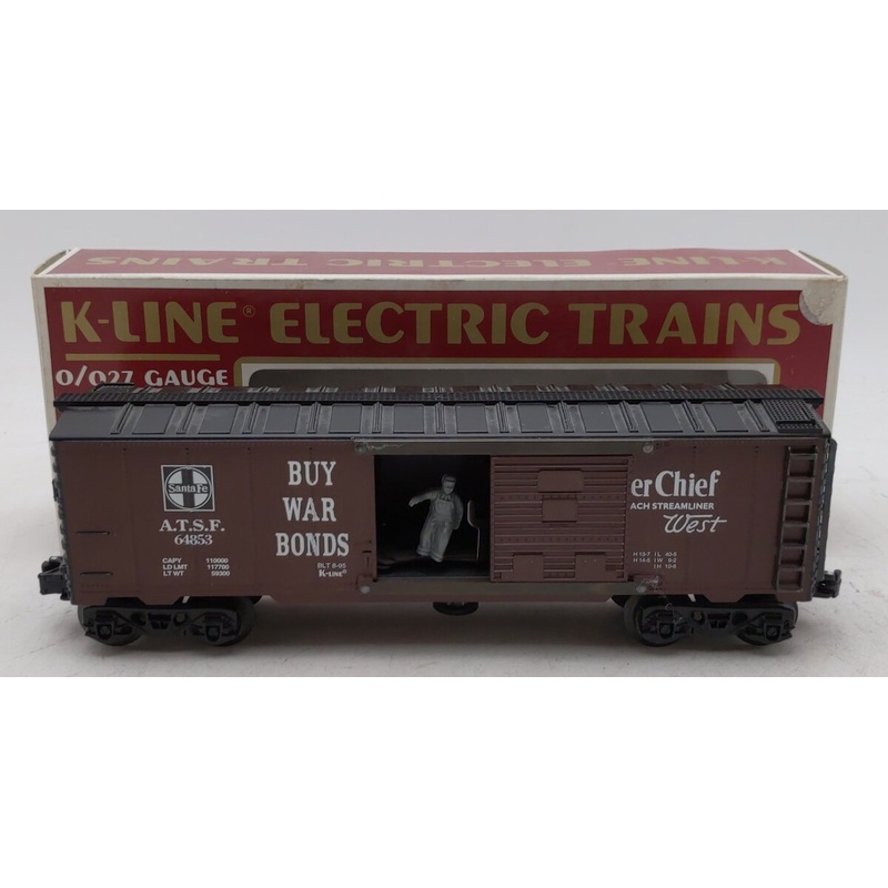 K-Line K64853 O ATSF Buy War Bonds Boxcar #64853 EX/Box