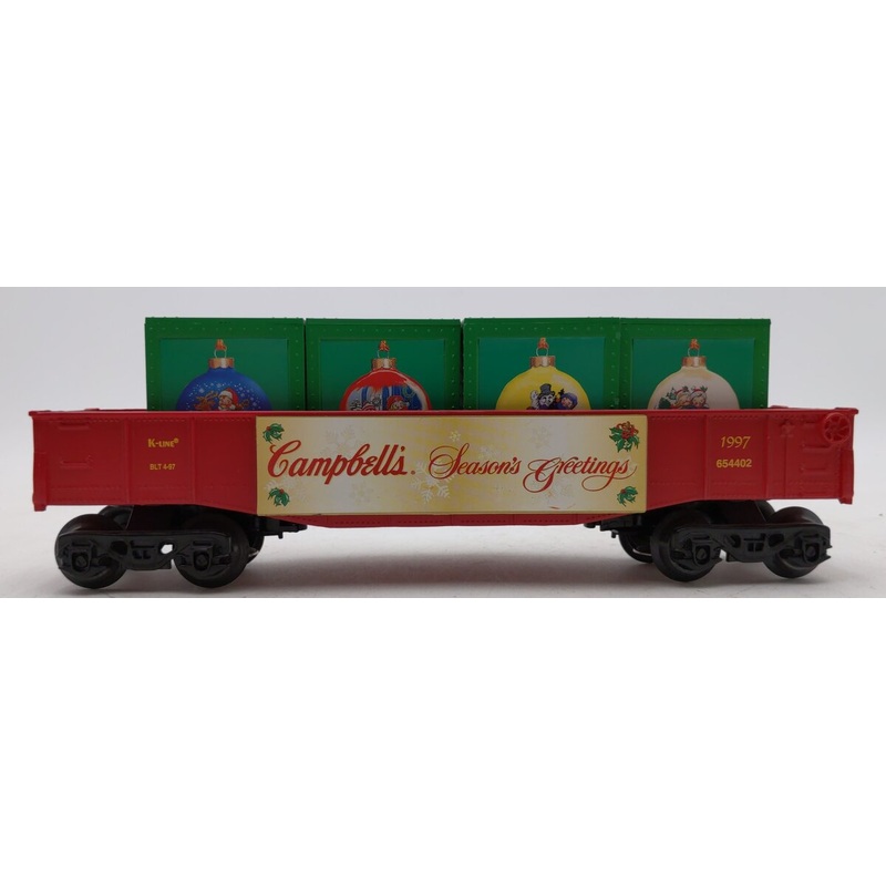 K-Line K654402 Campbells 1997 Christmas Gondola EX