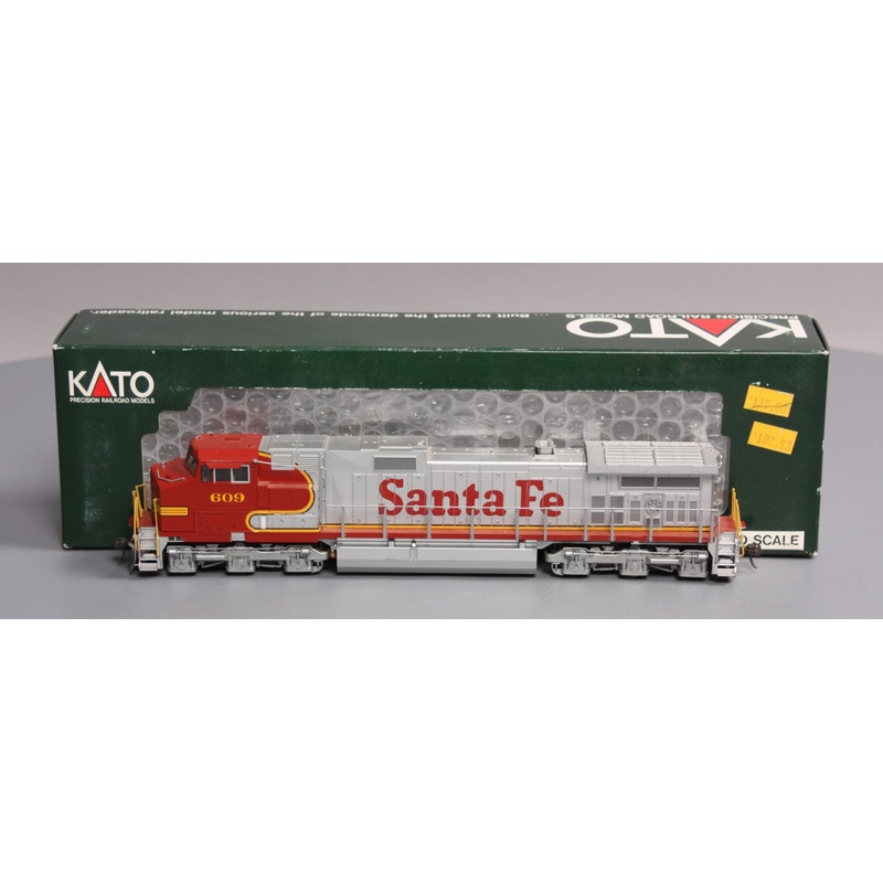 Kato 37-1208 HO Santa Fe GE C44-9W Diesel Locomotive NIB