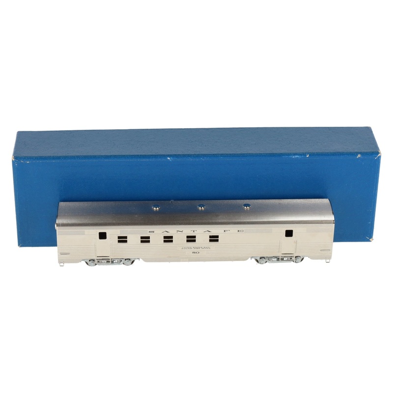 Lambert 863 HO BRASS RPO Passenger Car-Nickel Plated #80 EX/Box