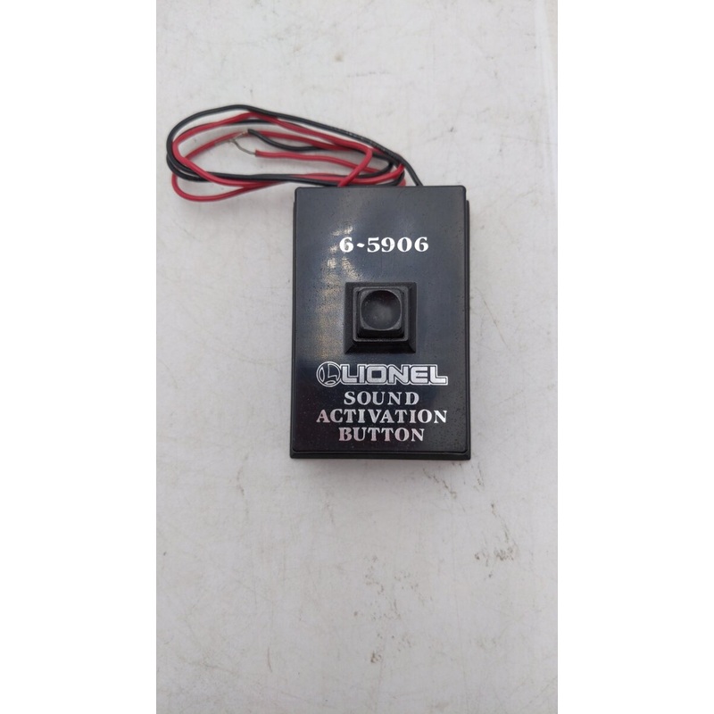 Lionel 6-5906 O Gauge Black Sound Activation Button EX