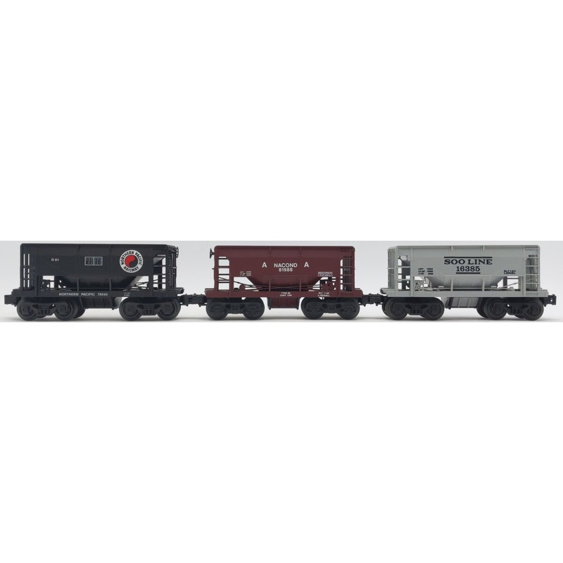 Lionel O Scale Assorted Ore Cars [3]: 6-26401, 6-17872, 6-16385 EX