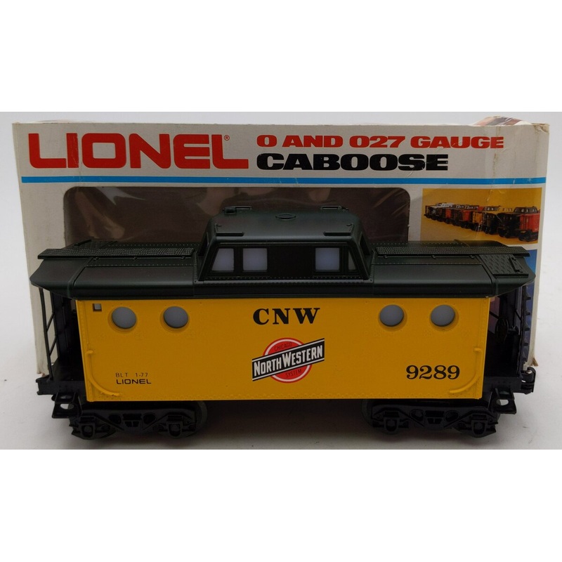 Lionel 6-9289 O Gauge C&NW N5C Lighted Caboose VG/Box