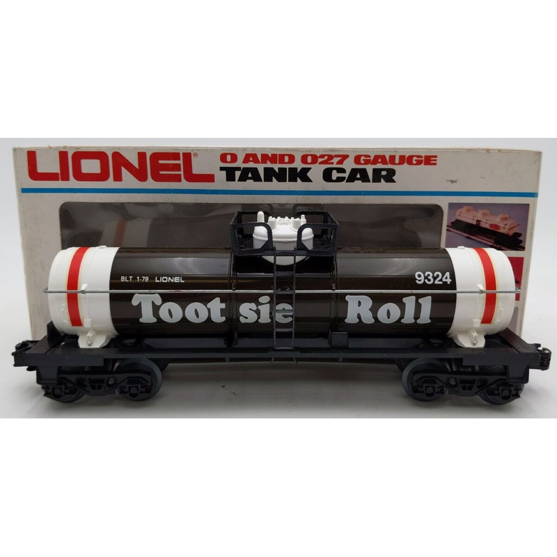 Lionel 6-9324 O Gauge Tootsie Roll Single Dome Tank Car VG/Box