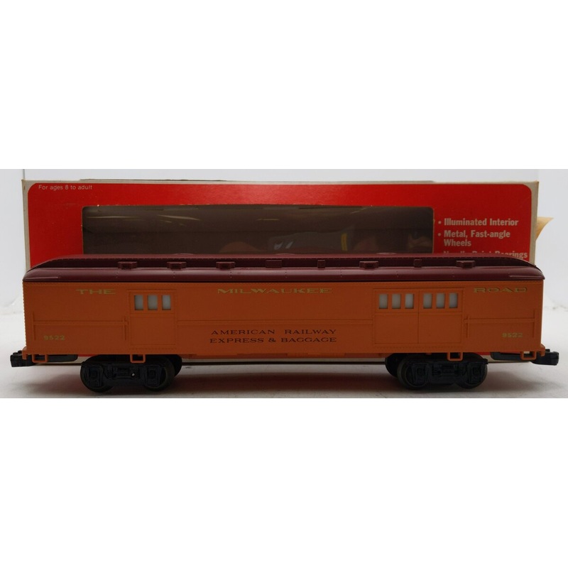 Lionel 6-9522 O Gauge Milwaukee Road Baggage Car #9522 EX/Box