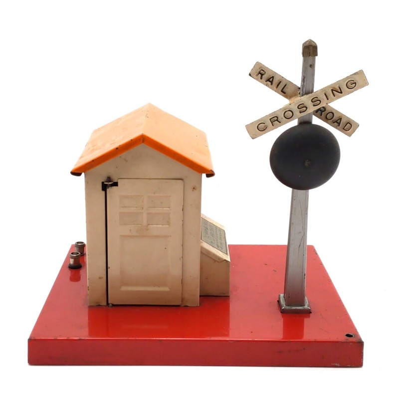 Lionel 76 Vintage O Prewar Warning Bell & Shack VG