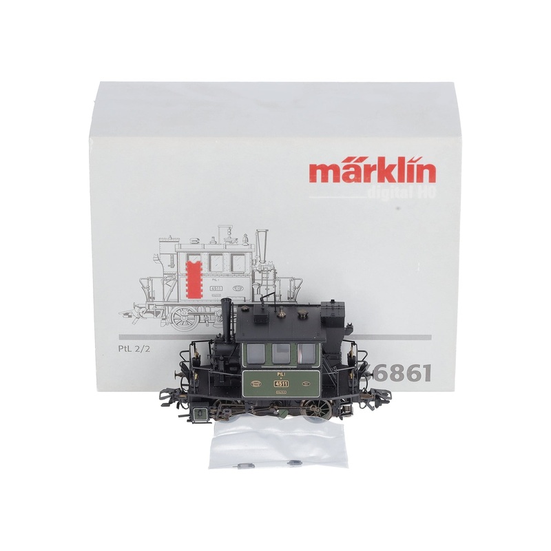 Marklin 36861 HO Scale PtL 2/2 Steam Locomotive EX/Box