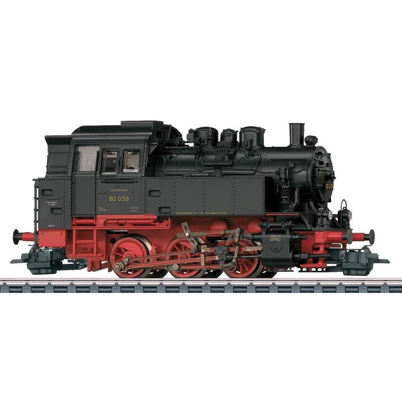 Marklin 37043 HO Class 80 0-6-0T – 3-Rail w/Sound & Digital LN/Box