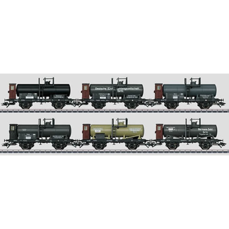Marklin 46084 HO KPEV Tank 6-Car Set NIB