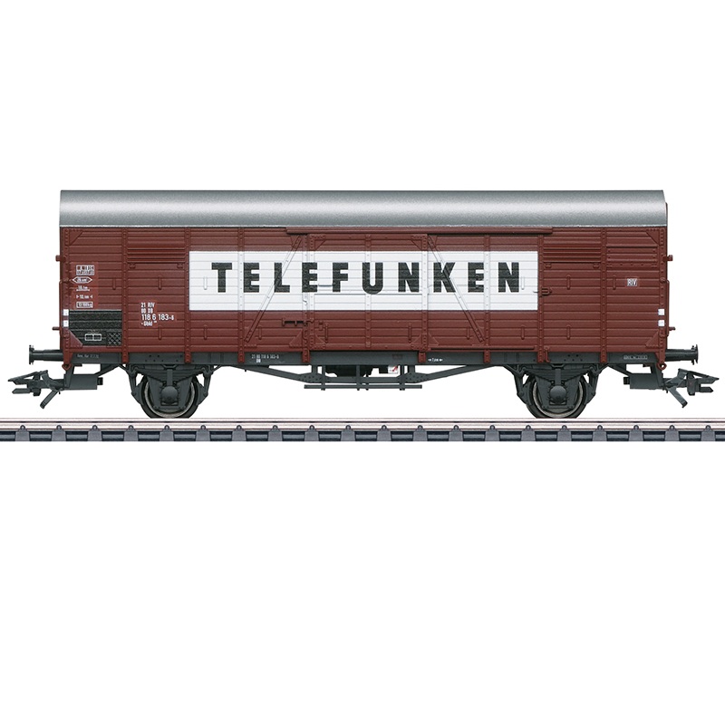 Marklin 46169 HO German Federal Railroad Telefunken Type Gbkl Boxcar NIB