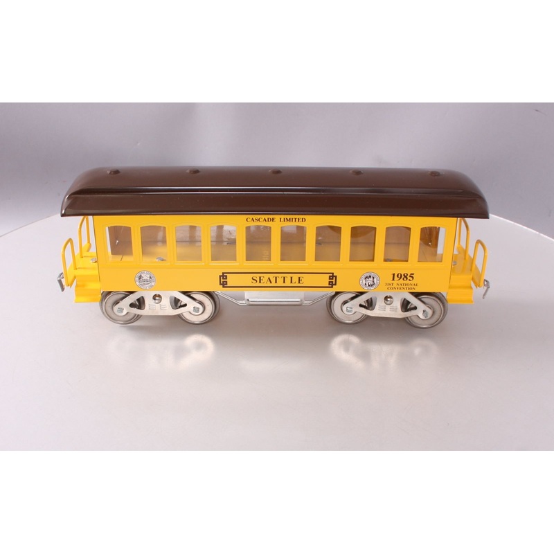 McCoy Standard Gauge 1985 TCA Seattle Cascade Limited Passenger Car EX