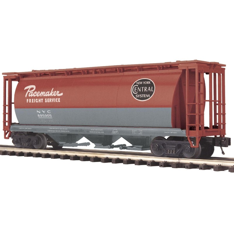 MTH 20-97561 O NYC 3-Bay Cylindrical Hopper #885905 NIB