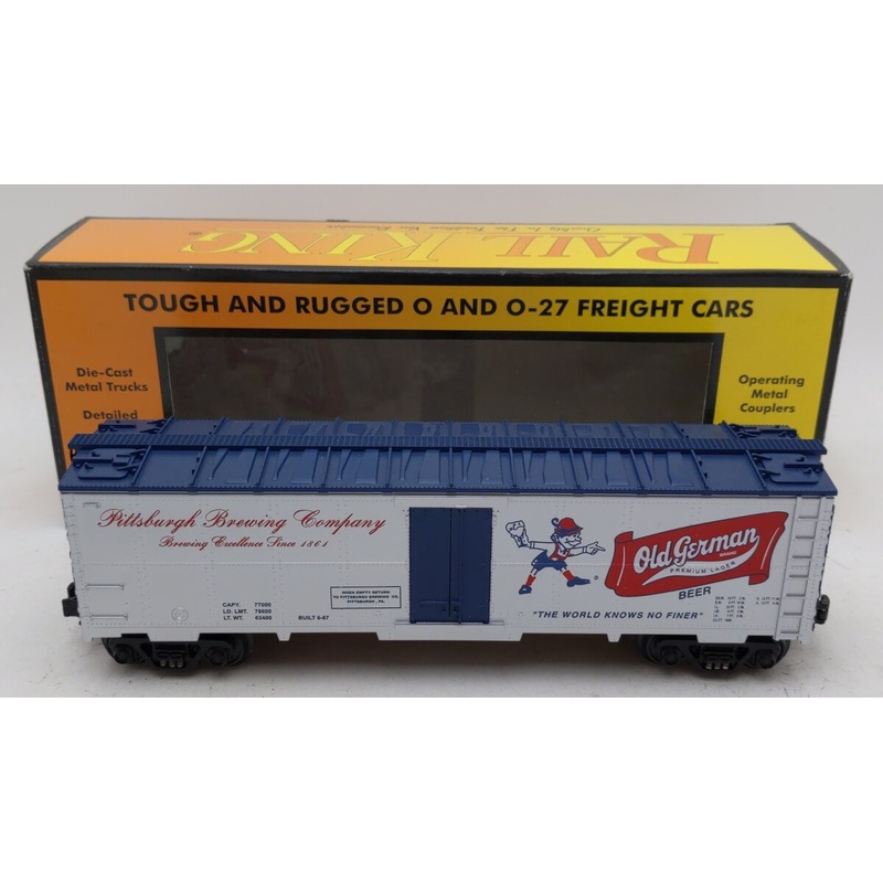 MTH 30-7853 O Gauge Old German Beer Refrigerator Car EX/Box EX/Box