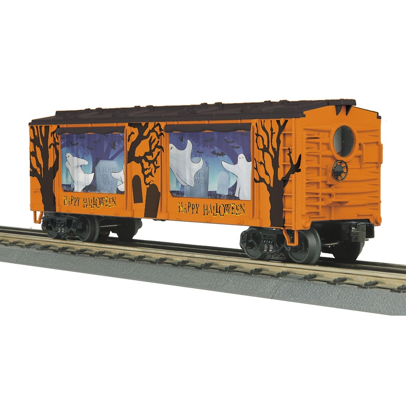 MTH 30-79544 O Halloween Operating Action Car NIB
