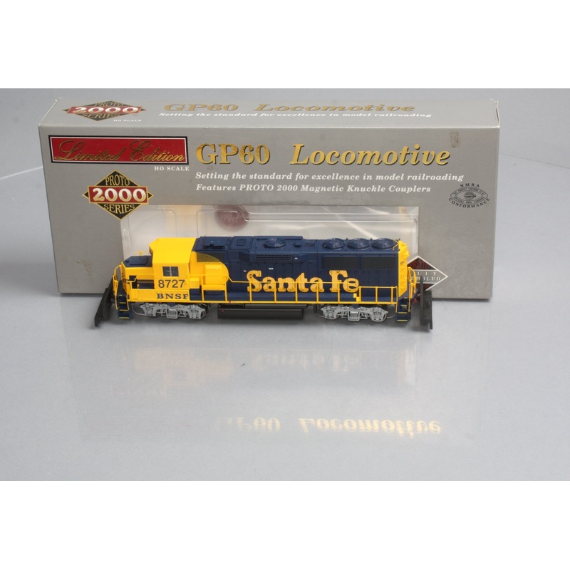 Proto 2000 30564 HO Scale BNSF Powered GP-60 Diesel Locomotive #8727 MT/Box