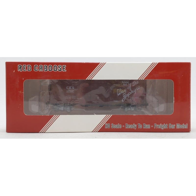 Red Caboose RR-38605-8 HO Colorado & Southern 40′ ACF Box Car #1757 LN/Box