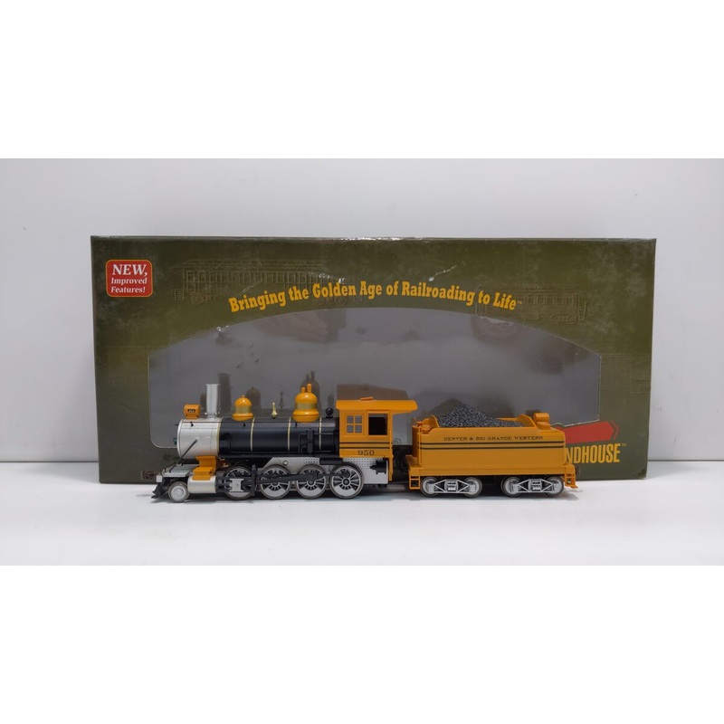 Roundhouse 84948 HO D&RGW 2-8-0 Steam Locomotive #950 MT/Box