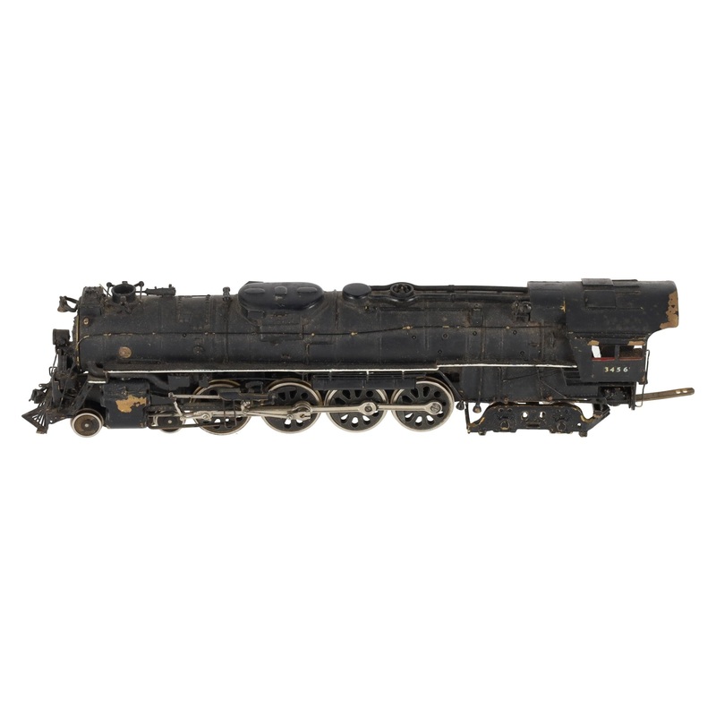 United Scale Models BRASS HO Scale 4-8-4 Steam Locomotive #3456