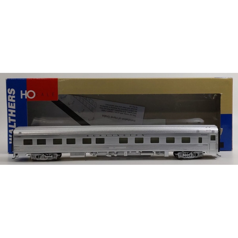 Walthers 932-15144 HO Burlington Route 85′ Budd 10-6 Sleeper Passenger Car LN/Box