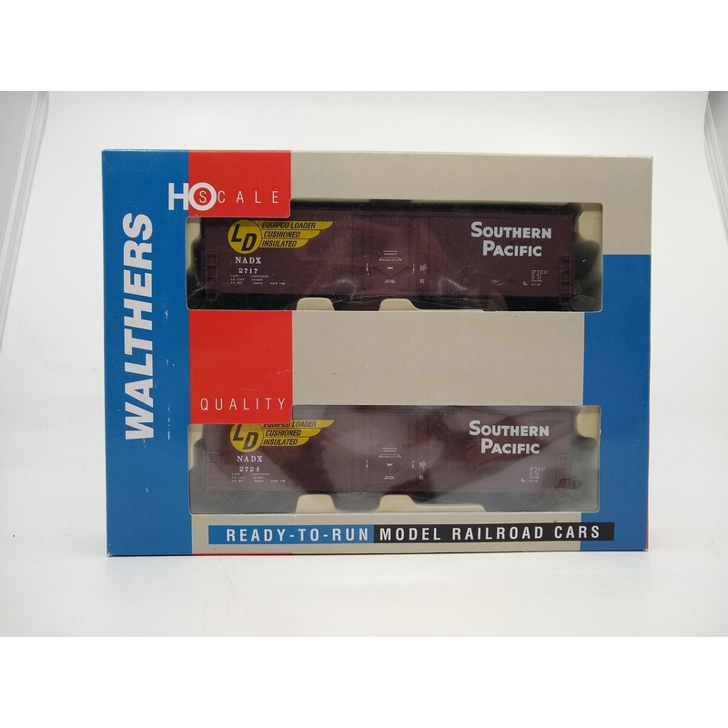 Walthers 932-23453 HO Scale Southern Pacific NA 50′ Smoothside Boxcar 2-Pack NIB