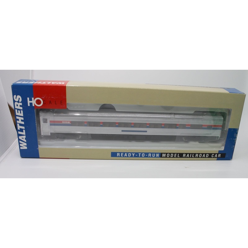 Walthers 932-6422 HO Scale Amtrak 85′ Budd Lounge Car Phase II LN/Box