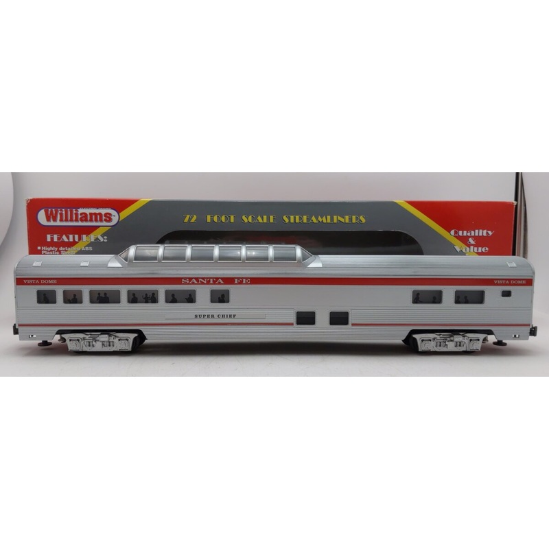 Williams O Santa Fe Super Chief Vista Dome Passenger Car EX/Box
