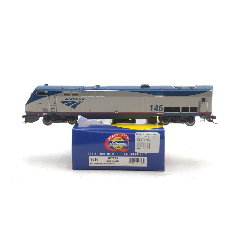 Athearn 9616 HO Scale Amtrak AMD 103 Diesel Locomotive #146 EX/Box