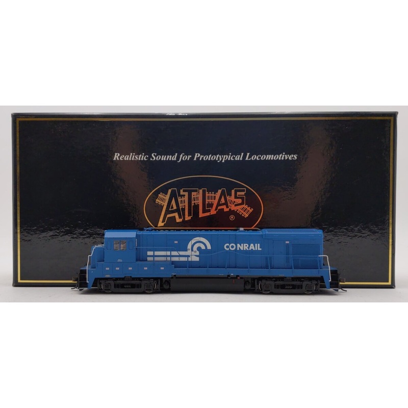 Atlas 8112 HO Conrail Gold 8112 GE B23-7 Diesel Locomotive EX/Box