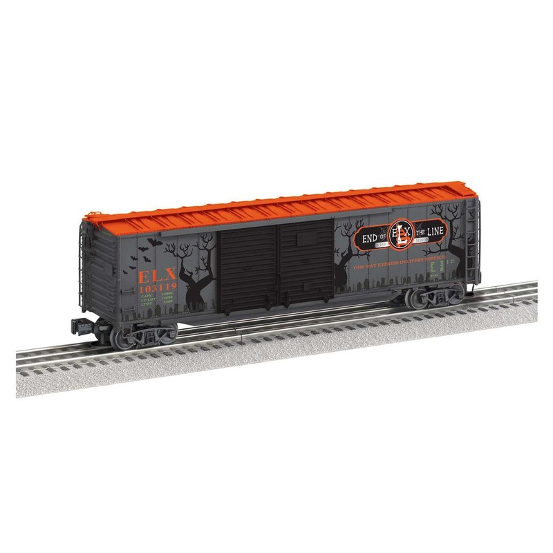 Lionel 1926480 O ELX Halloween 50′ Double Door Boxcar #103119 NIB