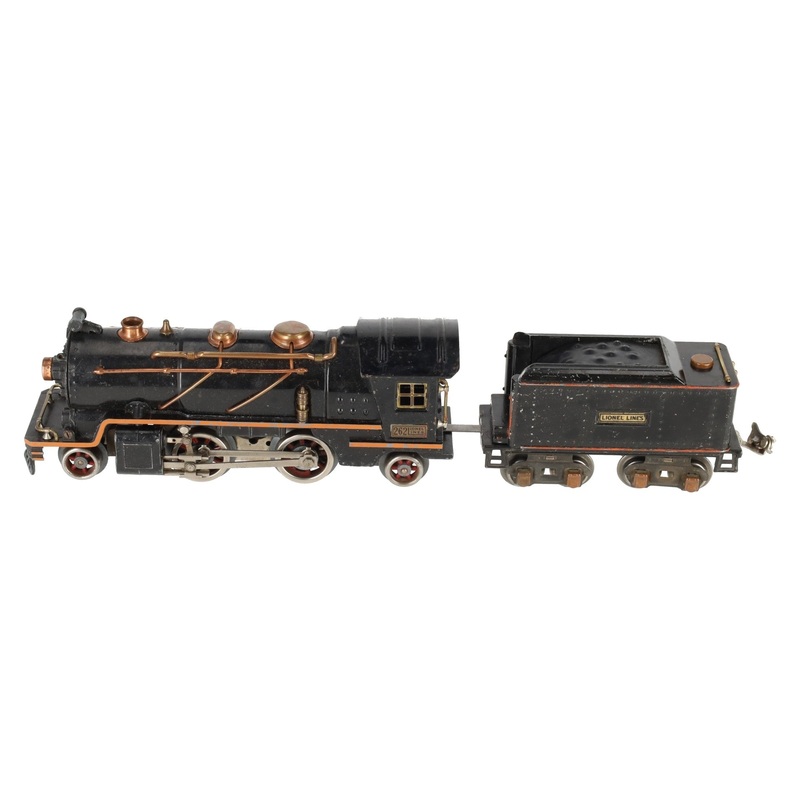 Lionel 262 Vintage O Prewar 2-4-2 Steam Locomotive & Tender VG