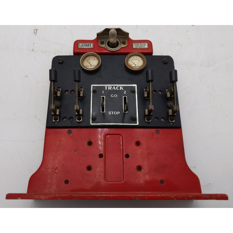 Lionel 440C Vintage O Panel Control Board VG