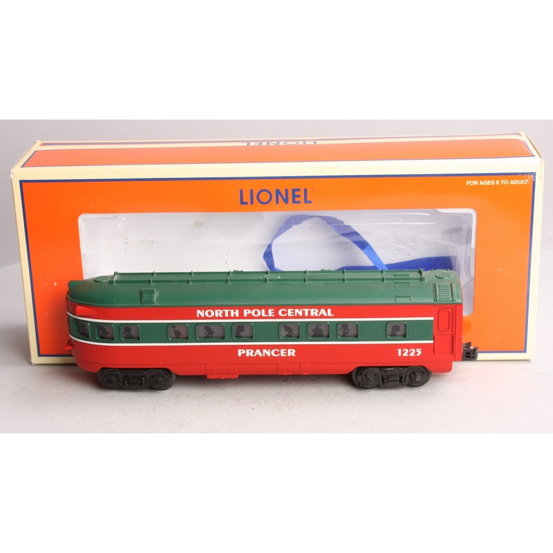 Lionel 6-25184 O-Gauge North Pole Central Prancer Observation Car #1224 LN/Box