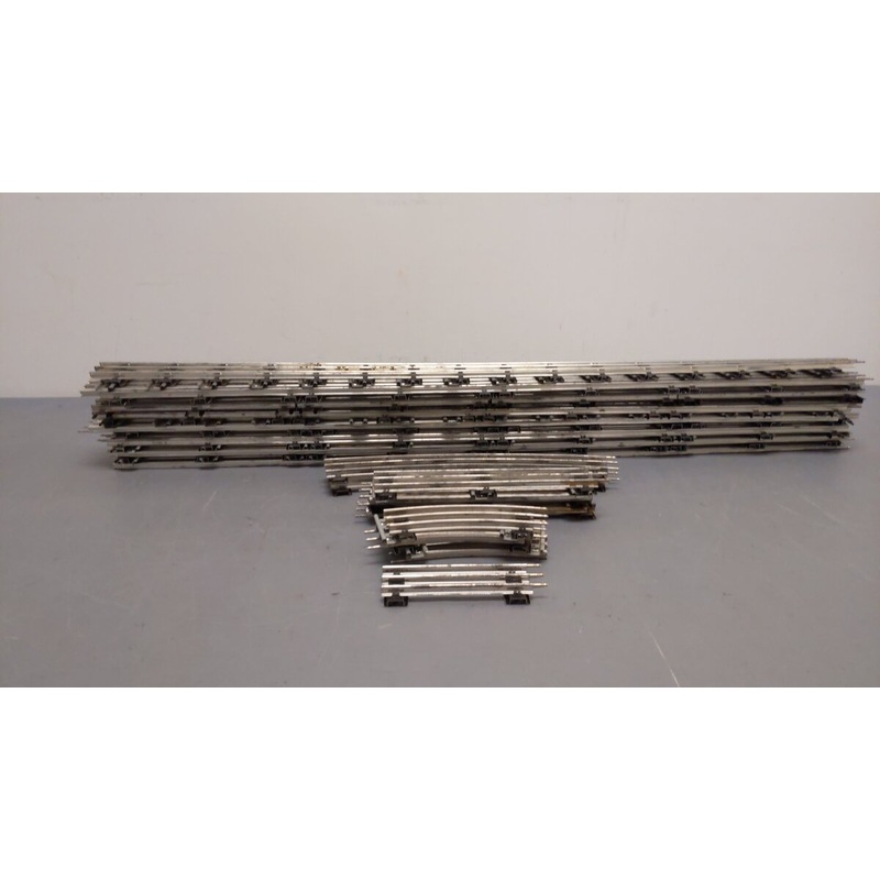 Lionel & K-Line O Assorted Curved & Straight Track Sections [24] VG