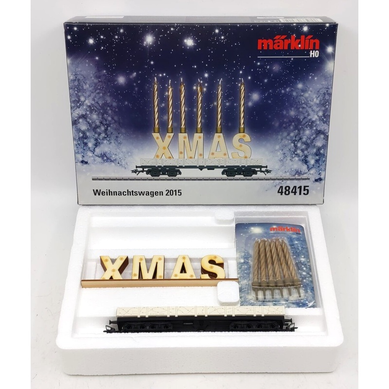 Marklin 48415 HO 2015 Christmas Car NIB