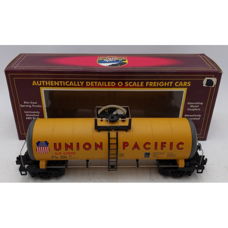 MTH 20-9205 O Gauge Union Pacific Unibody Tank Car #67890 EX/Box