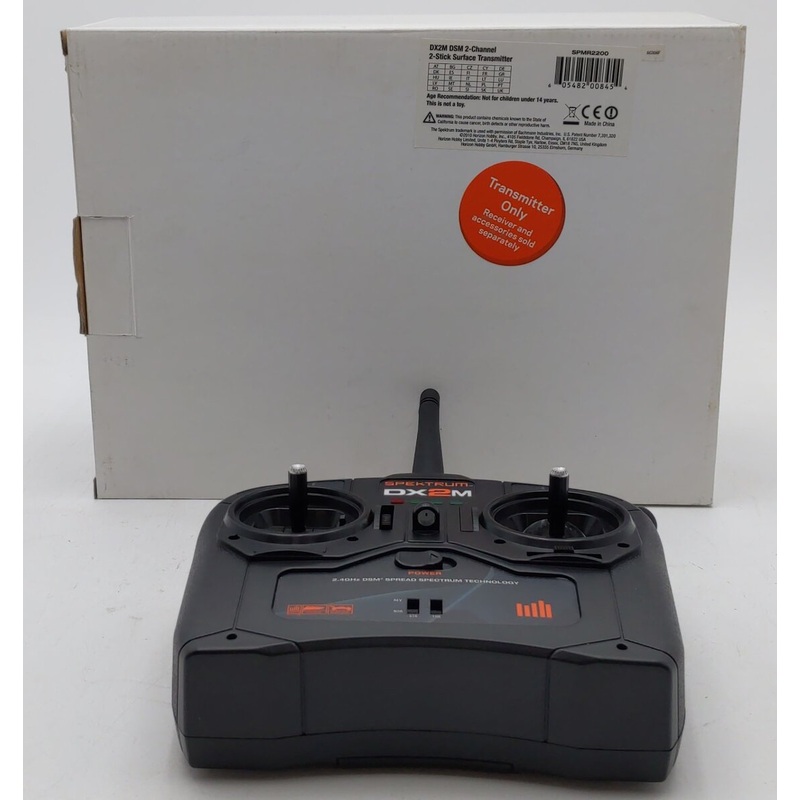 Spektrum DX2M 2-Channel DSM Stick Surface Transmitter LN/Box